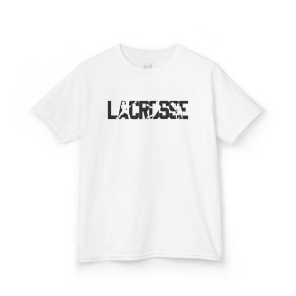 Kids Lacrosse Font tee