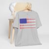 American Flag Lacrosse Sticks tee