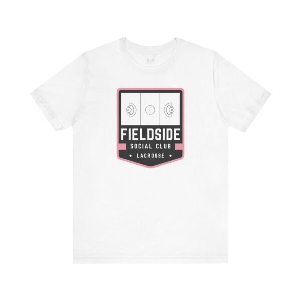 Black&Pink Fieldside Social Club Badge tee