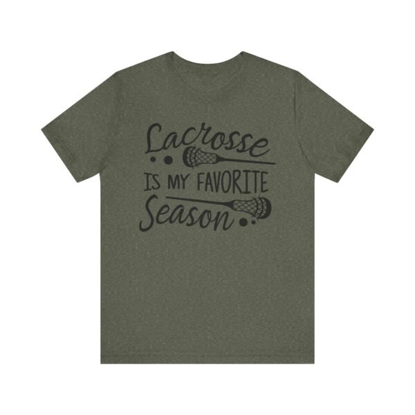 "Lacrosse is My Favorite Season" tee