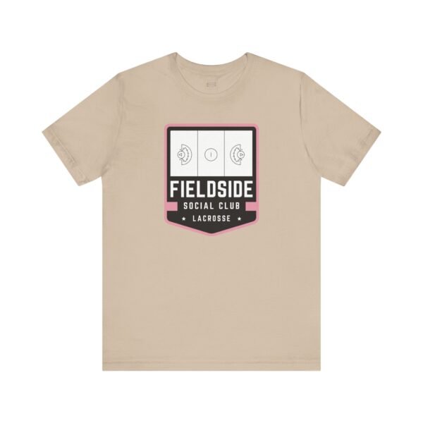 Black&Pink Fieldside Social Club Badge tee