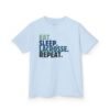 11957674892698568968_2048.jpeg Kids "Eat.Sleep.Lacrosse.Repeat" tee | Blue