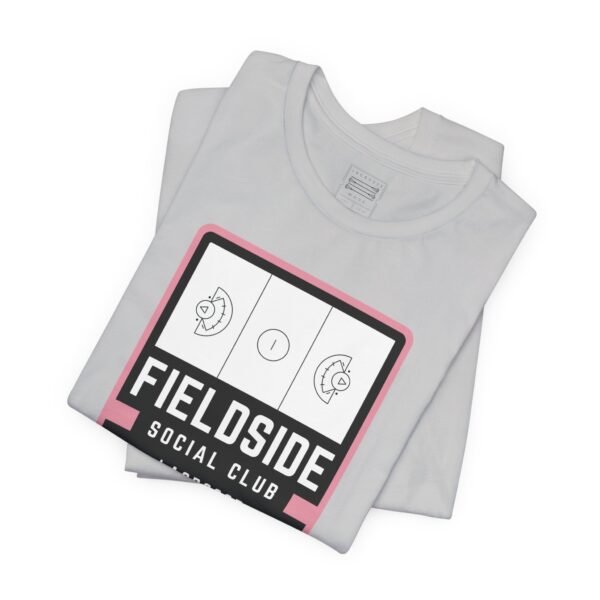 Black&Pink Fieldside Social Club Badge tee