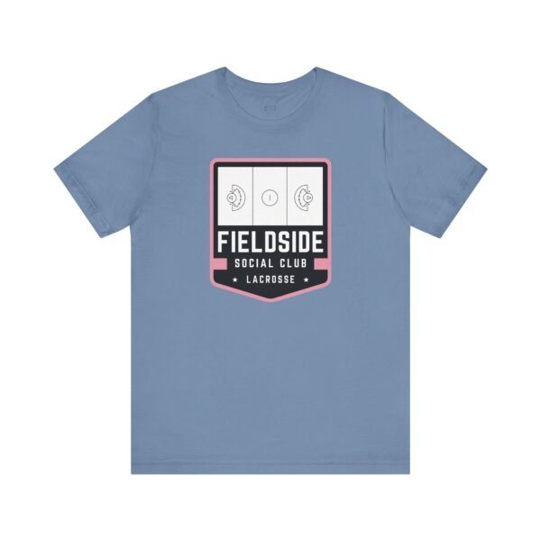 Black&Pink Fieldside Social Club Badge tee