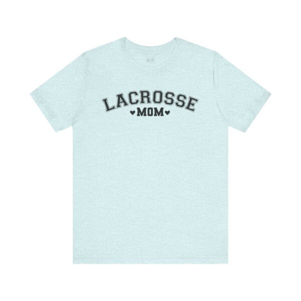 Lacrosse Mom tee | Varsity font