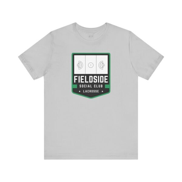 Black&Green Fieldside Social Club lacrosse field tee