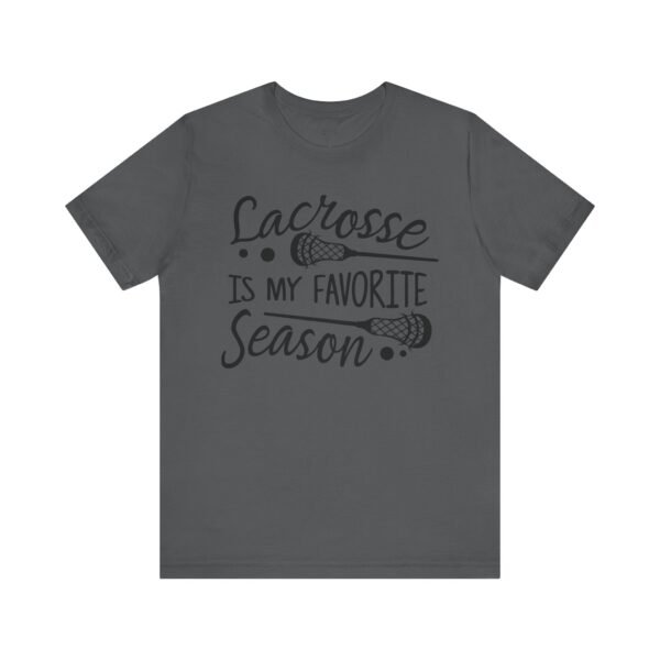 "Lacrosse is My Favorite Season" tee