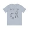 Vintage-style Lax Player tee | college lacrosse championships | 2025 Boston