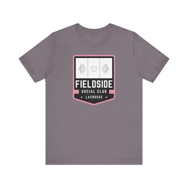 Black&Pink Fieldside Social Club Badge tee