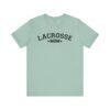 Lacrosse Mom tee | Varsity font