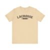 Lacrosse Mom tee | Varsity font