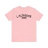 Lacrosse Mom tee | Varsity font