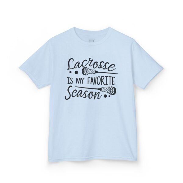 Kids "Lacrosse is My Favorite Season" tee