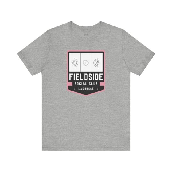 Black&Pink Fieldside Social Club Badge tee