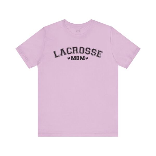 Lacrosse Mom tee | Varsity font