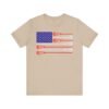 American Flag Lacrosse Sticks tee