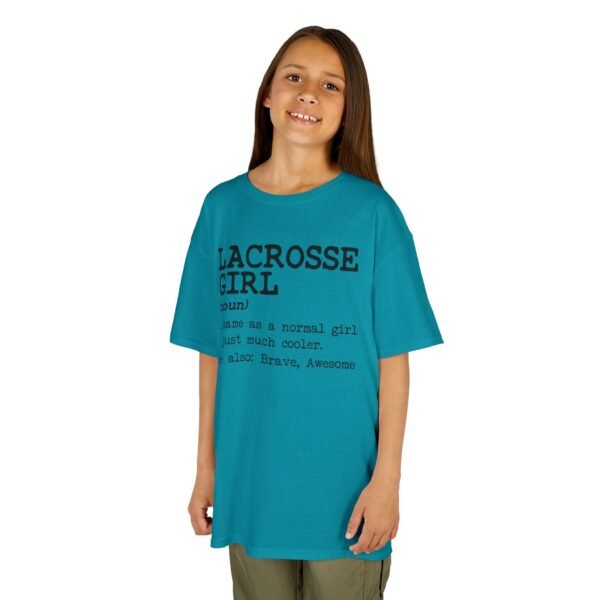 Kids Lacrosse Girl Noun tee