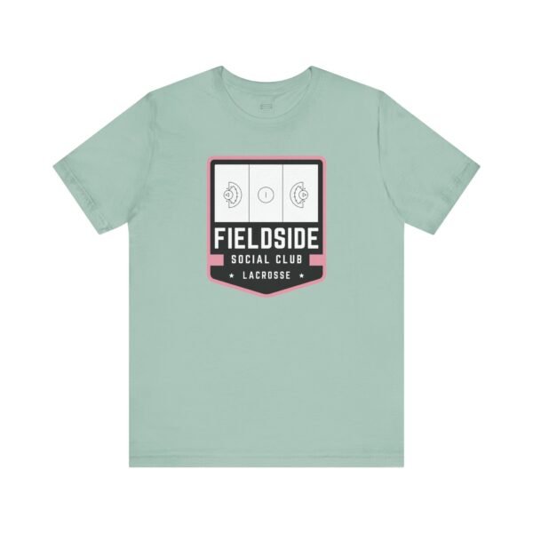 Black&Pink Fieldside Social Club Badge tee