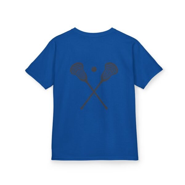 Kids "Play Lacrosse" tee | Double-sided design