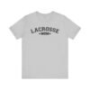 Lacrosse Mom tee | Varsity font