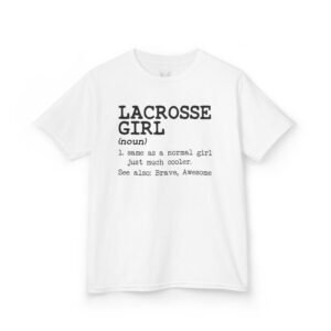 Kids Lacrosse Girl Noun tee