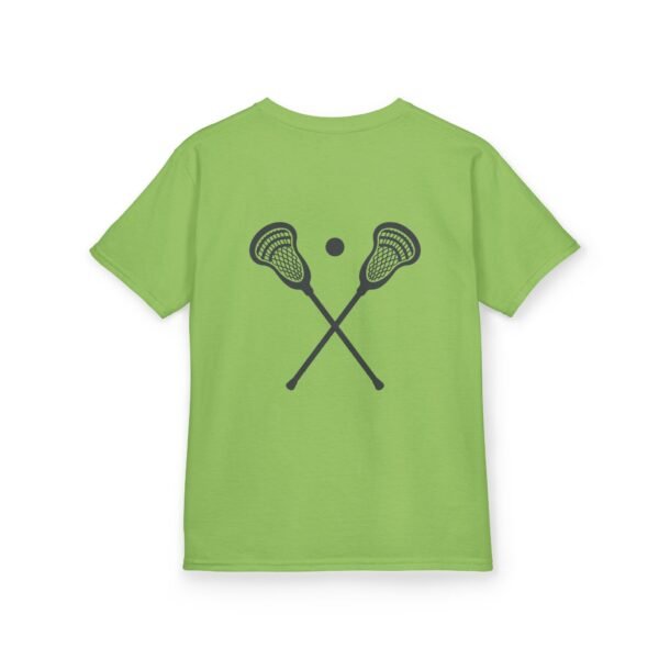 Kids "Play Lacrosse" tee | Double-sided design