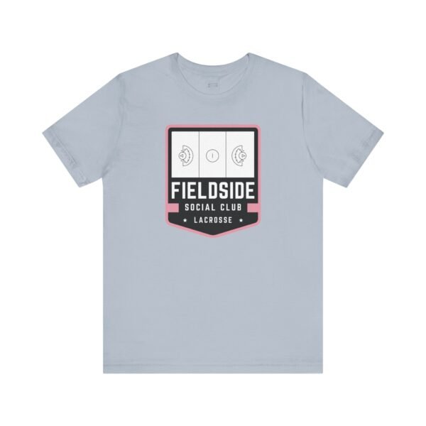 Black&Pink Fieldside Social Club Badge tee