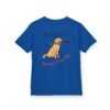 "All I Need is Lacrosse & My Dog" kids tee | Double-sided design