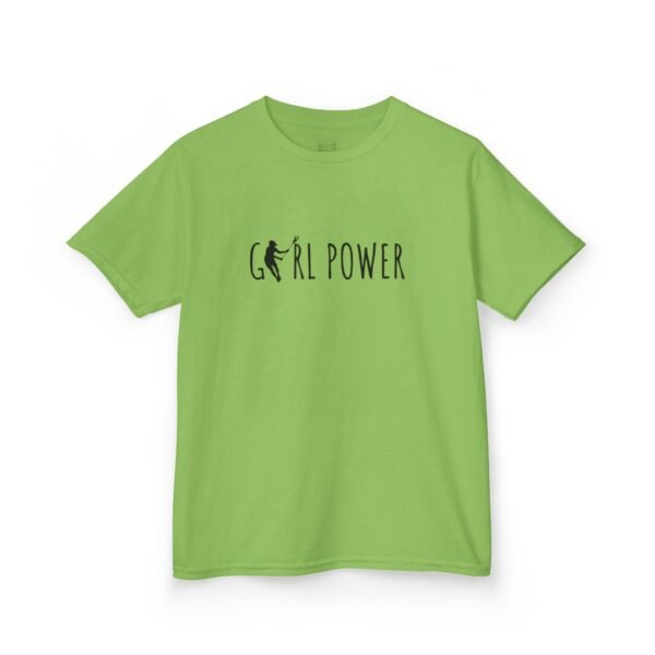 Kids **Girl Power ** lacrosse tee