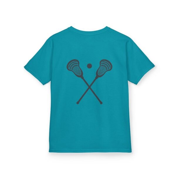 Kids "Play Lacrosse" tee | Double-sided design