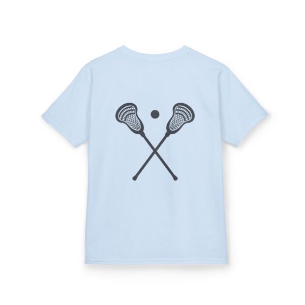 Kids "Play Lacrosse" tee | Double-sided design