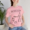 Vintage-style Lax Player tee | college lacrosse championships | 2025 Boston