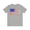 American Flag Lacrosse Sticks tee