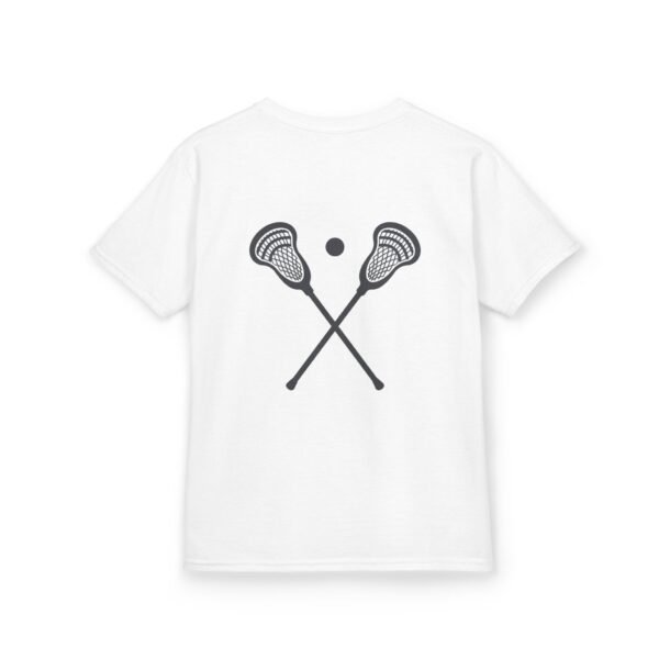 Kids "Play Lacrosse" tee | Double-sided design