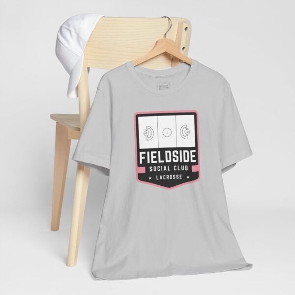 Black&Pink Fieldside Social Club Badge tee