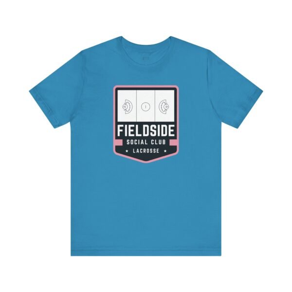 Black&Pink Fieldside Social Club Badge tee