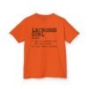 Kids Lacrosse Girl Noun tee