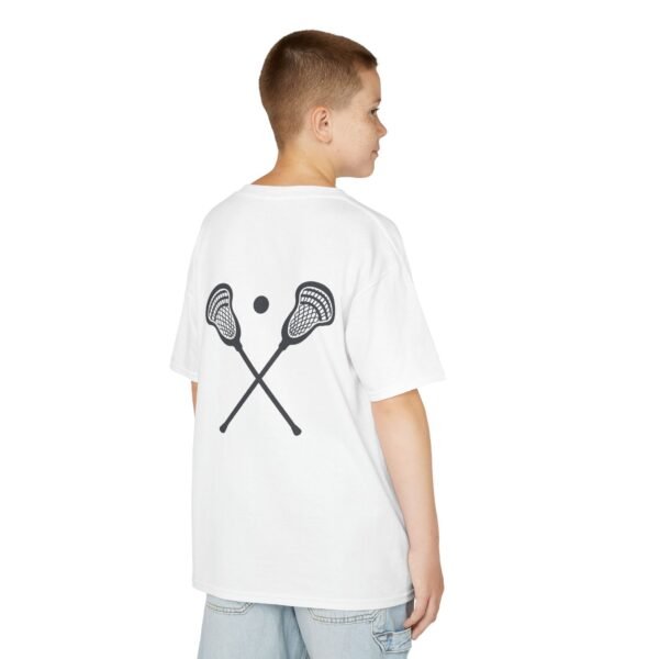 Kids "Play Lacrosse" tee | Double-sided design