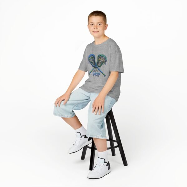 11111938877421168328_2048.jpeg Kids Respect the Drip tee -- blue