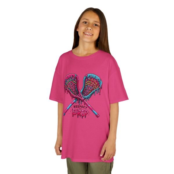 13740930253040362848_2048.jpeg Kids Respect the Drip tee -- pink