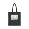 14518699482470966657_2048.jpeg Green&Black Fieldside Social Club Canvas Tote Bag