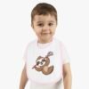 Sloth Relaxing with Lacrosse stick baby bib