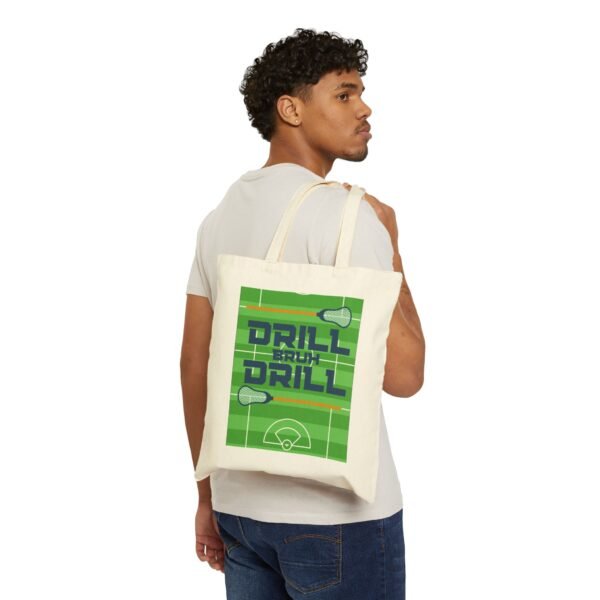 Drill Bruh Drill Canvas Tote Bag
