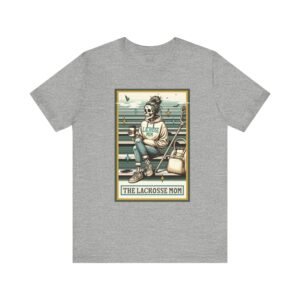 Lacrosse Mom Skeleton tee