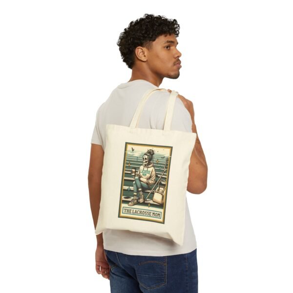 2261412458289284385_2048.jpeg Skeleton Lacrosse Mom Canvas Tote Bag