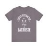 Easily Distracted by Dogs & Lacrosse tee