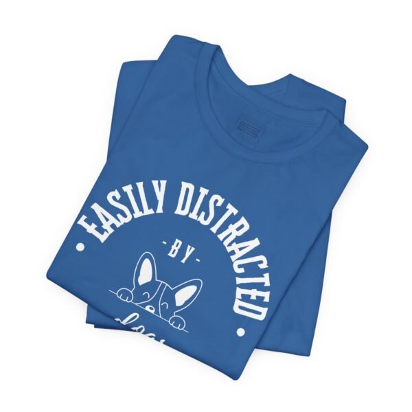 Easily Distracted by Dogs & Lacrosse tee