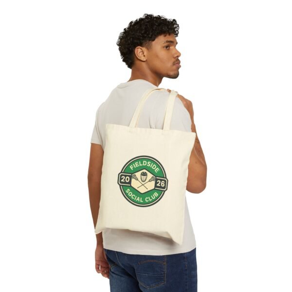 120991477618111234_2048.jpeg Round Green Fieldside Social Club Canvas Tote Bag | 2026