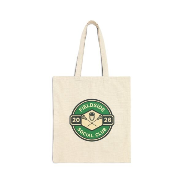16735300408951715667_2048.jpeg Round Green Fieldside Social Club Canvas Tote Bag | 2026