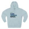 Ocean/Eat.Sleep.Lacrosse.Repeat Hoodie